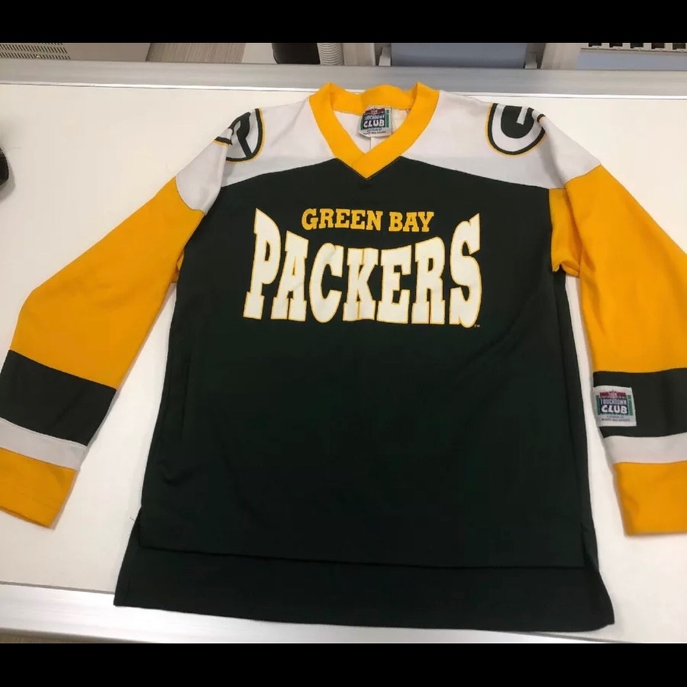 Green Bay shirt kids 14-16 New
